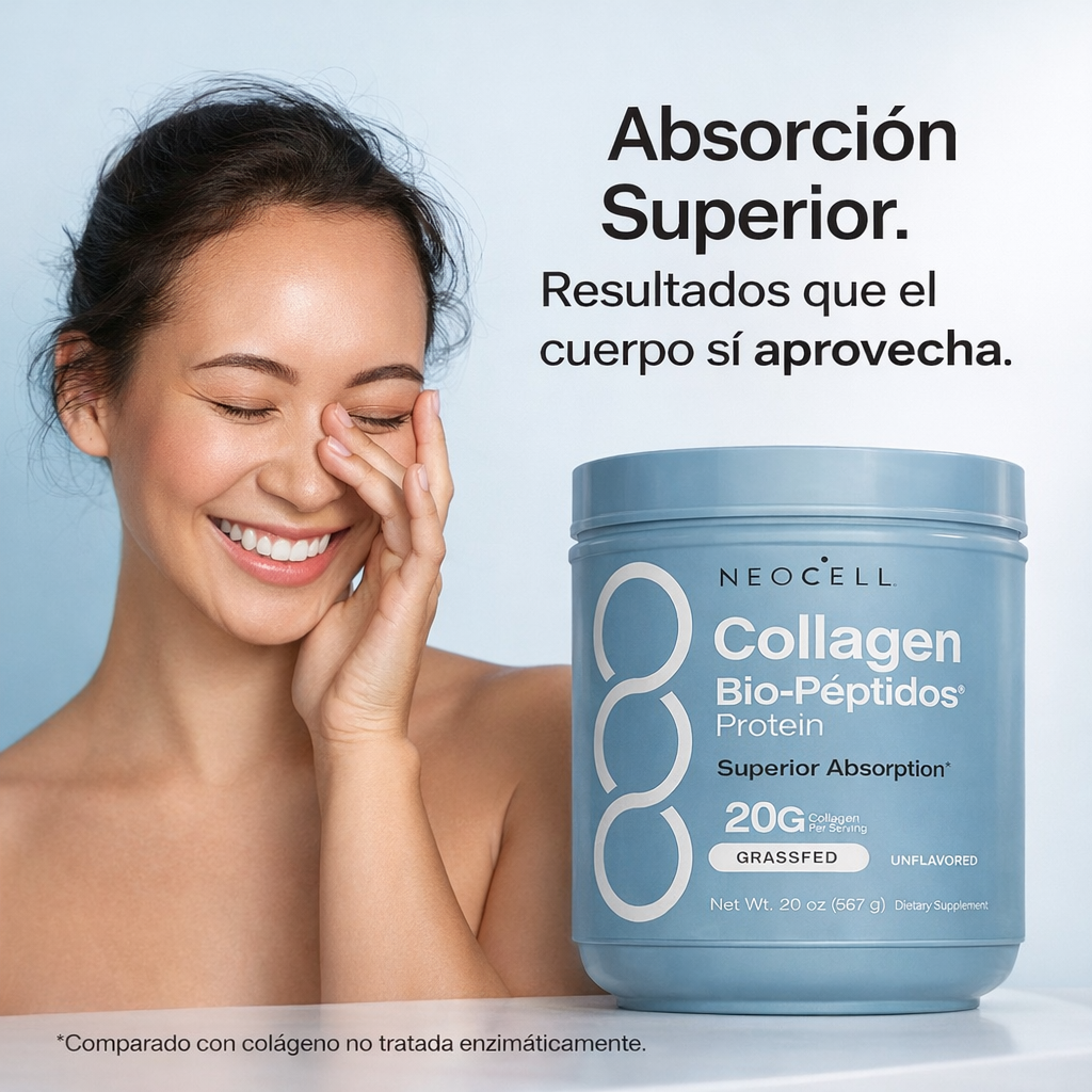 NeoCell Collagen Bio-Peptides – Rejuvenece Desde Dentro