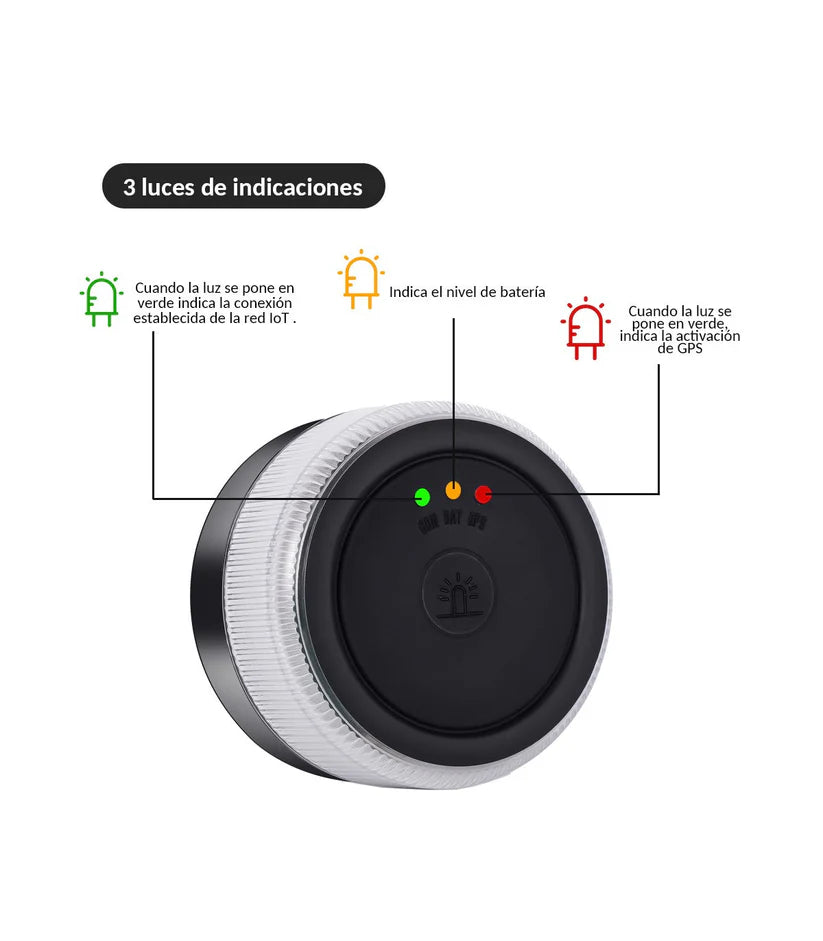 ¡Último día! ¡80% de descuento por Navidad! Baliza V16 | 2ª GENERACION Geolocalización DGT 3.0 | Luz Emergencia Coche Homologado DGT | SIM y Datos Pagados hasta 2038