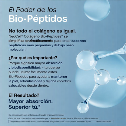 NeoCell Collagen Bio-Peptides – Rejuvenece Desde Dentro